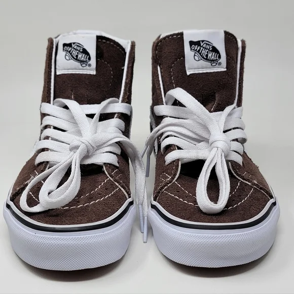 Vans Sk8 High Rain Drum Brown Sneakers Unisex Mens Sz 4/Wnms 5.5 VN0A5JM8EE New - Picture 7 of 11